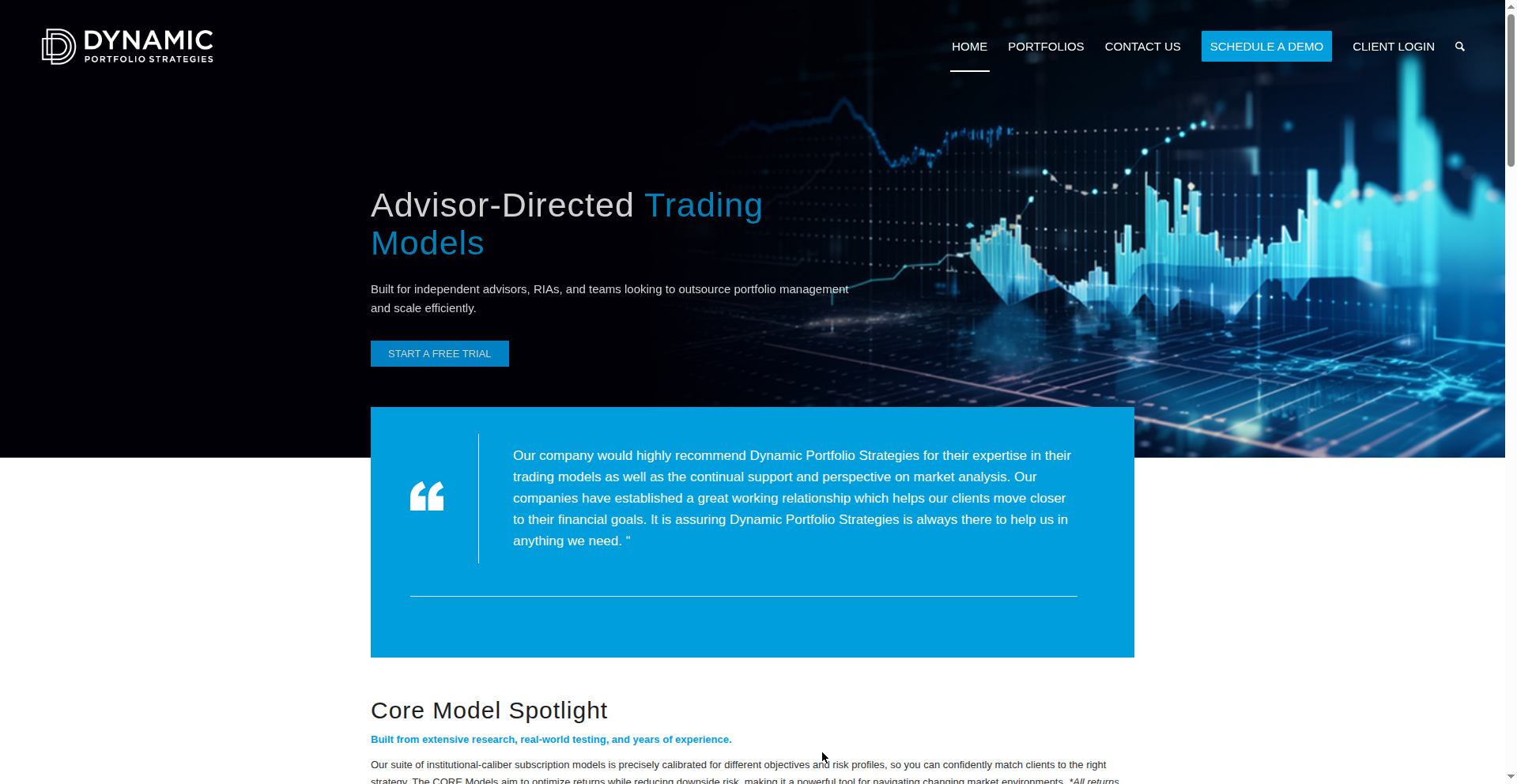 Dynamic Portfolio Strategies